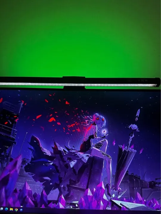 Lightbar para monitor/ Lampada para monitor Com RGB 44cm Fixação por Imã
