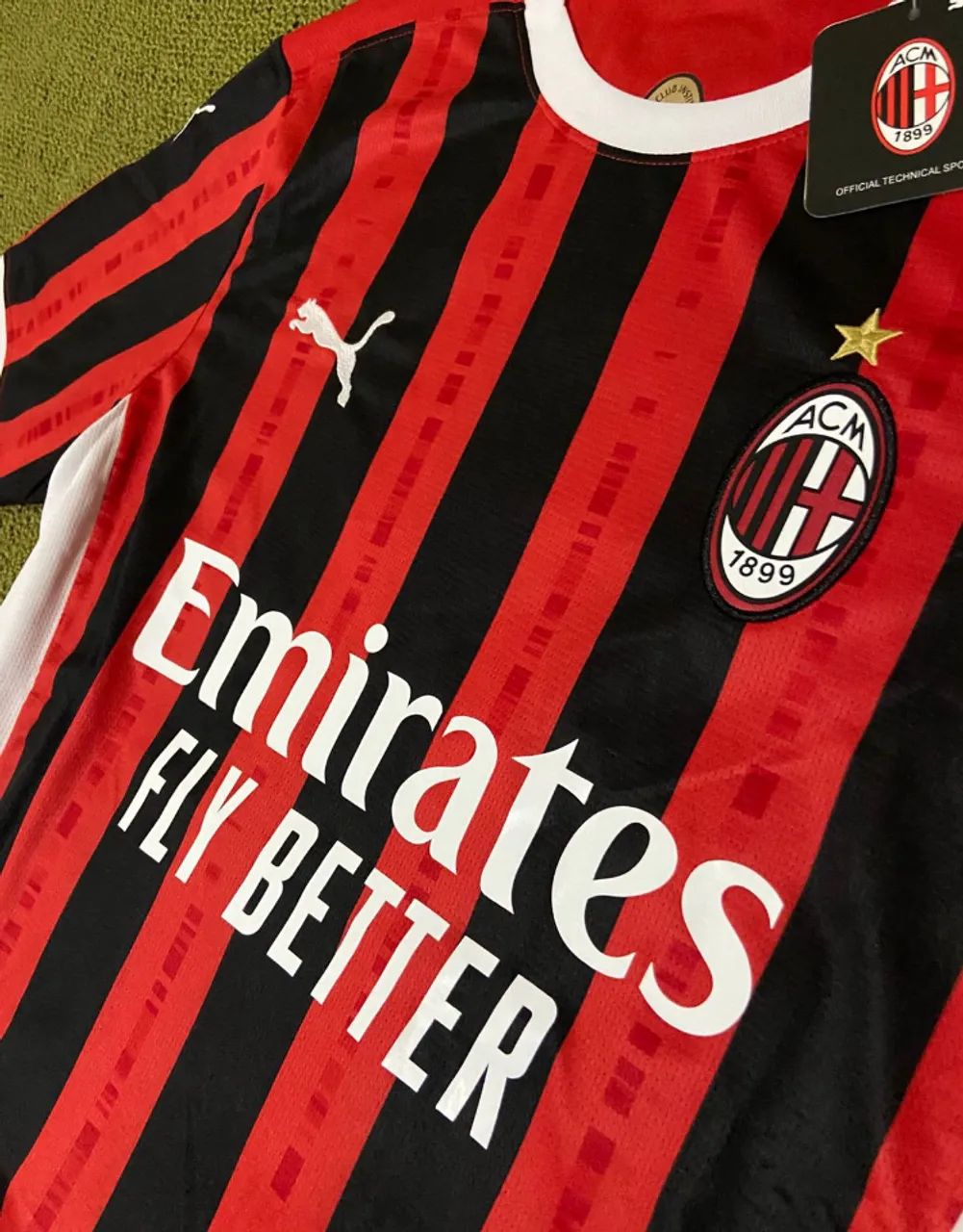 Camisa Milan tradicional 24/25 - Foto 3