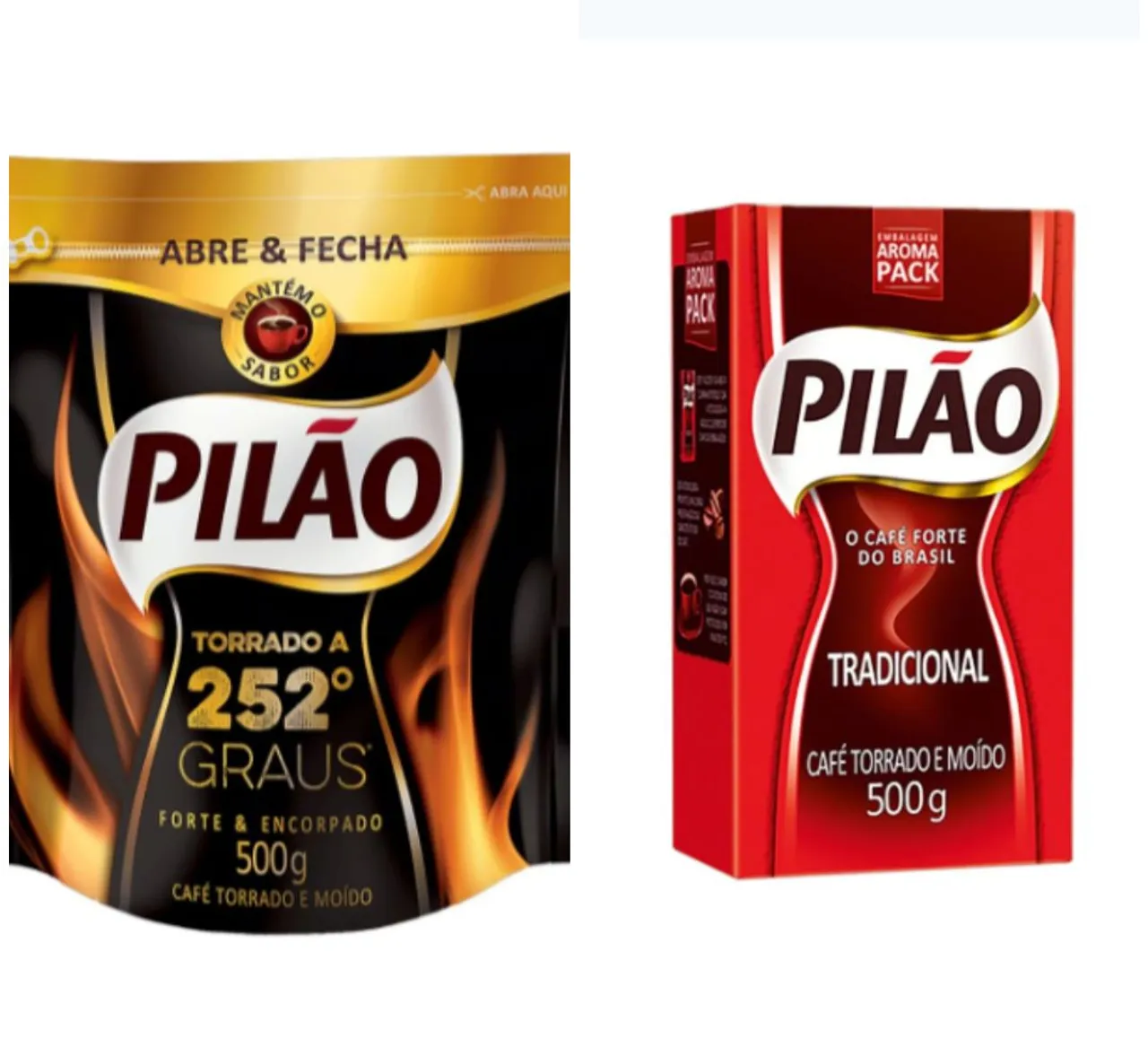 Café Pilão Torrado e Moído 500g