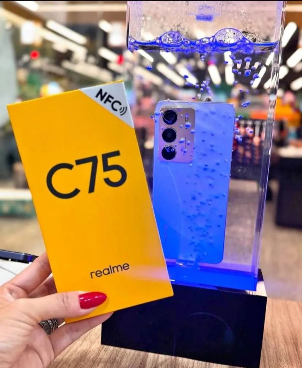 Realme C75 8/256GB versão global lacrados 