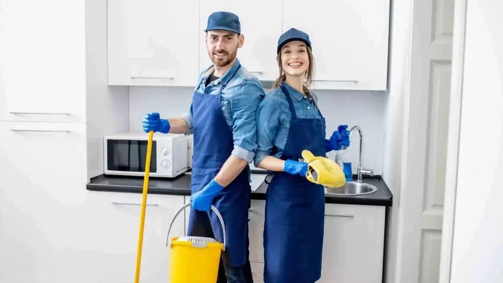 limpeza, equipe 2 pessoas