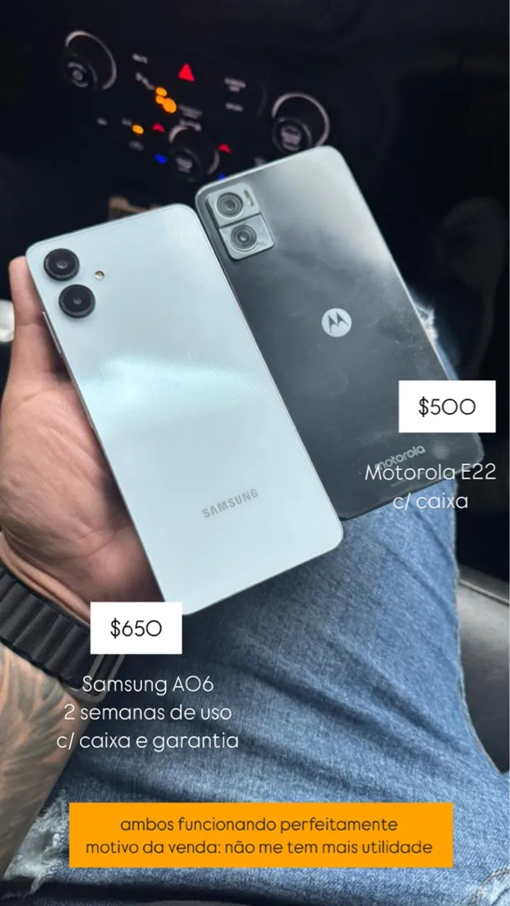 Samsung A06. Motorola E22