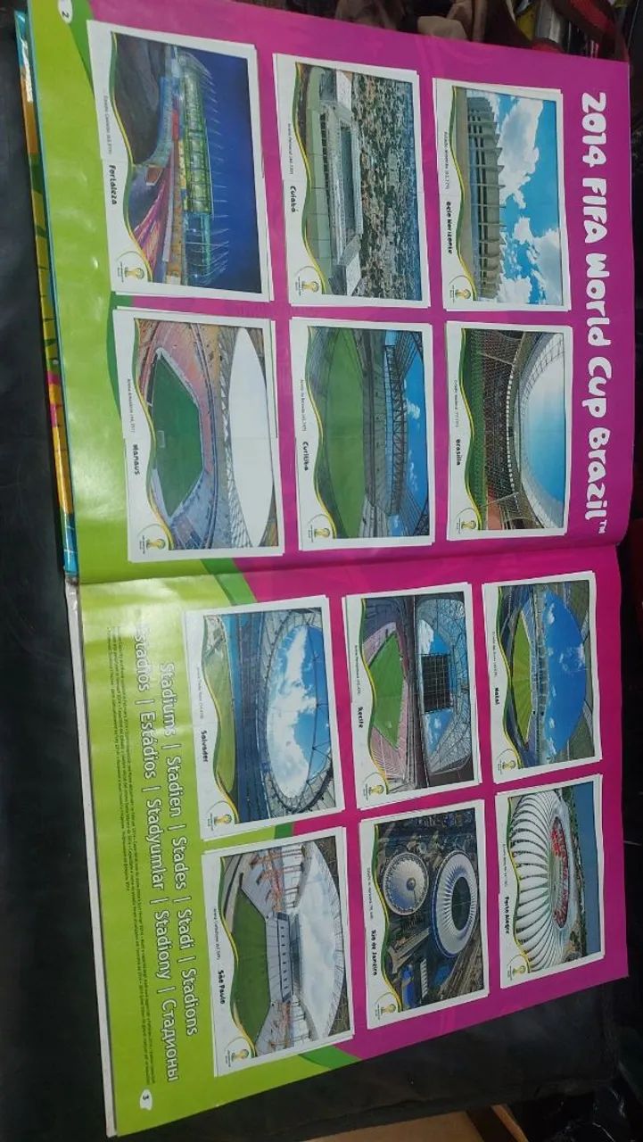 Álbum de Figurinhas Copa do Mundo FIFA Brasil 2014 - Foto 4