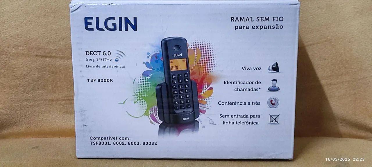 Telefone Sem Fio Elgin TSF 8000R - Expansão