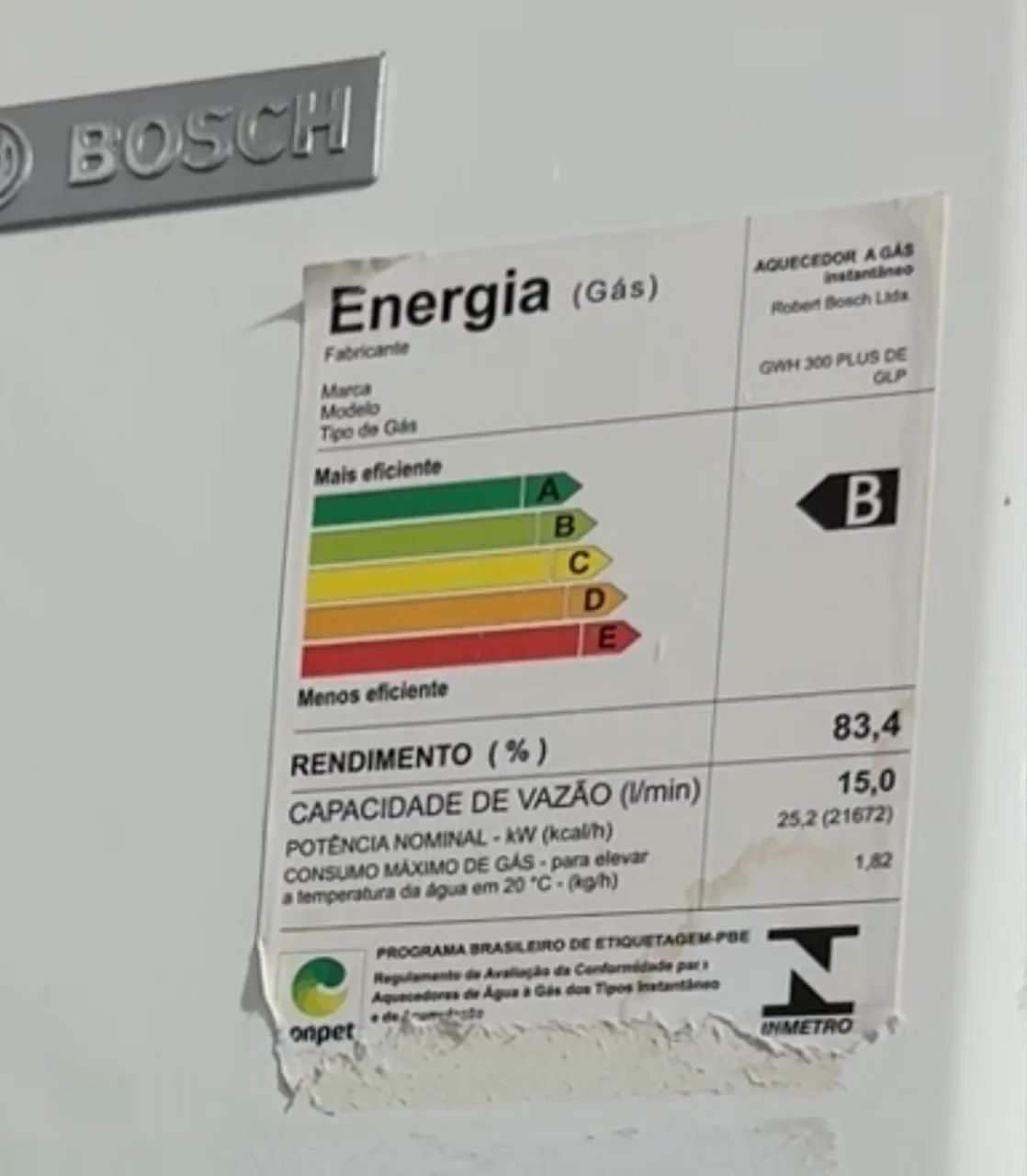 Aquecedor a gás Bosh - Foto 2