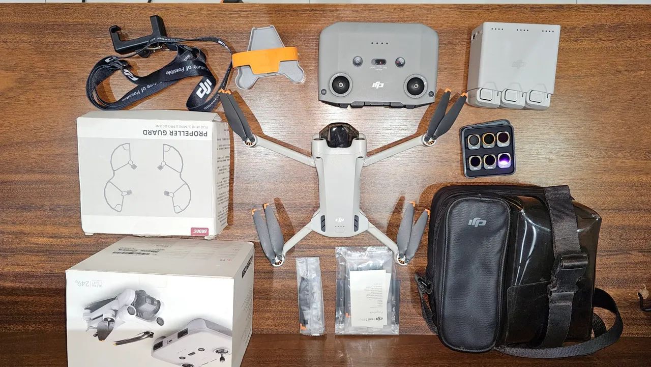 Drone DJI Mini 3 Pro - Completo + Acessórios - Excelente Estado! - Foto 2