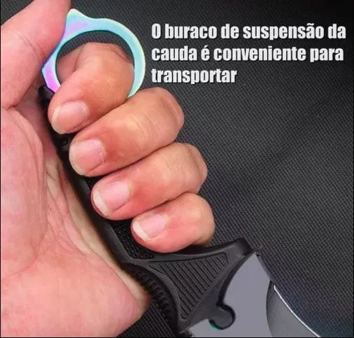 Faca Karanbit modelo 2.1 preta(Novo) - Foto 3