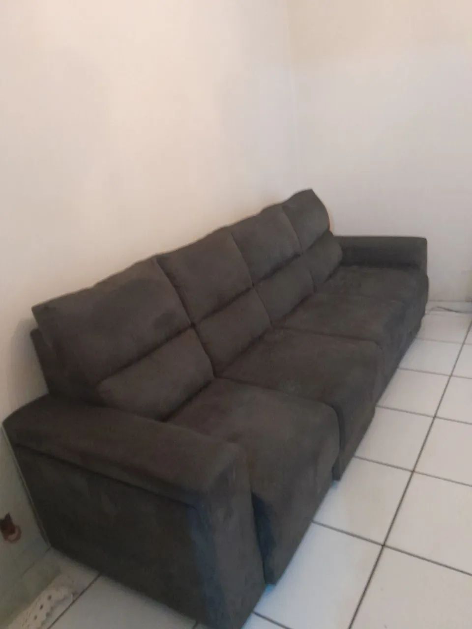Sofá retrátil 4 lugares - Foto 4