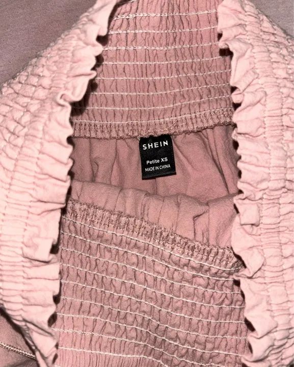 Saia babado Rosa Bebê - Tamanho P - Foto 2