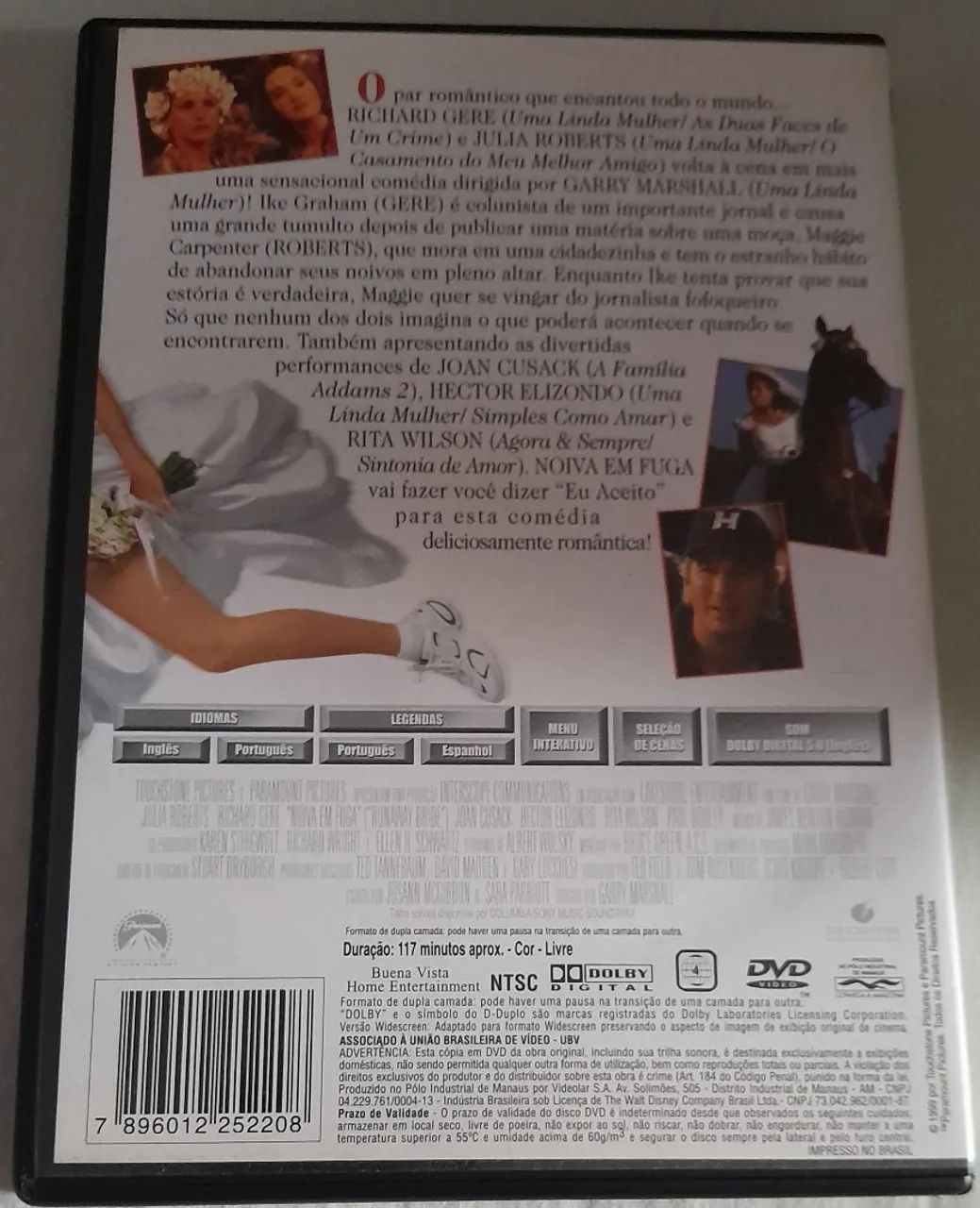 DVD Filme Noiva em Fuga - Foto 2