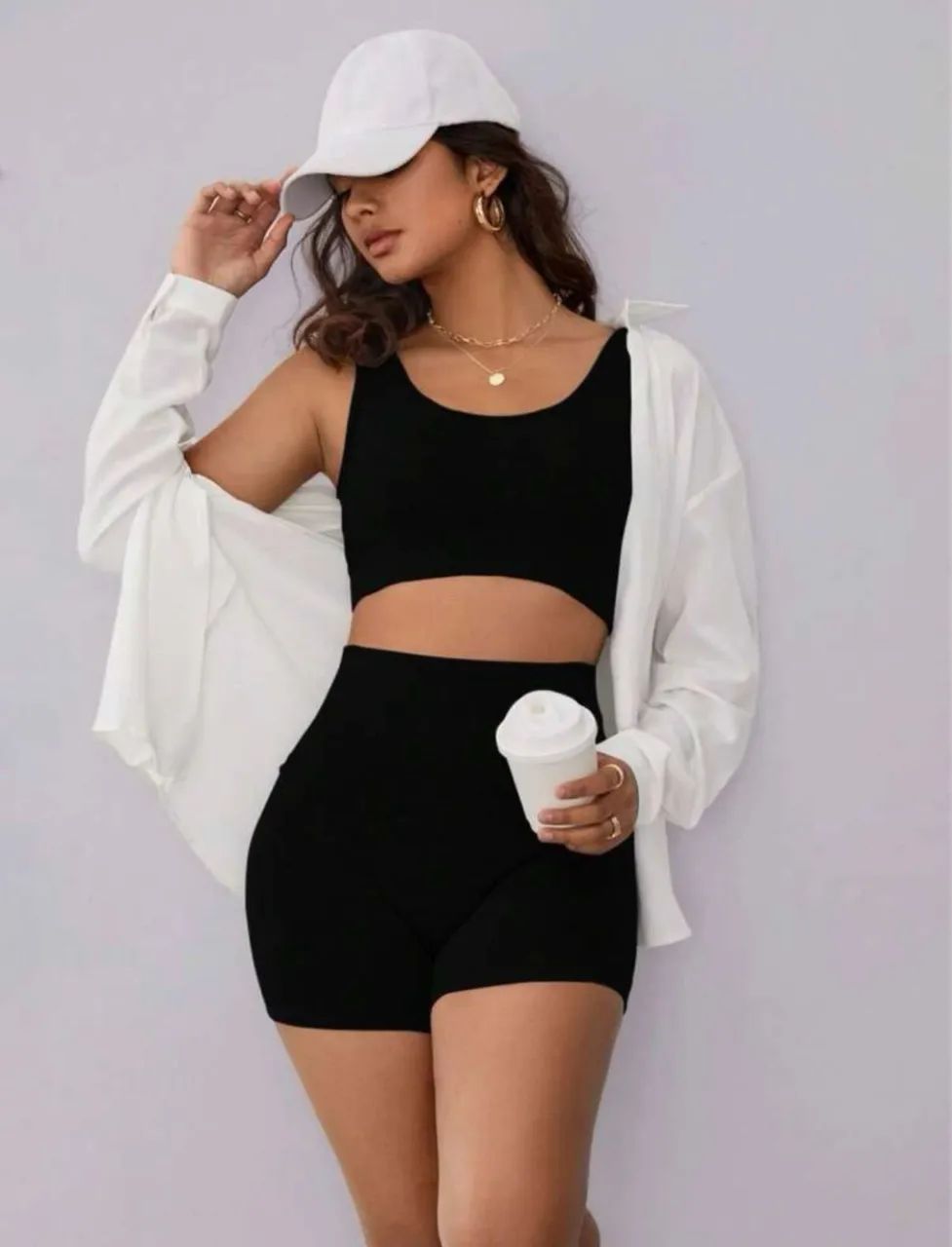 Conjunto de academia sem costura  - Foto 3