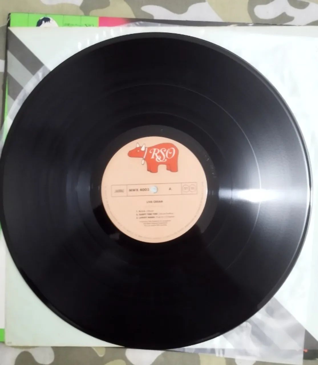 LP Vinil Cream Live Cream P1980 MN/M C OBI Ed. Japão - Foto 6