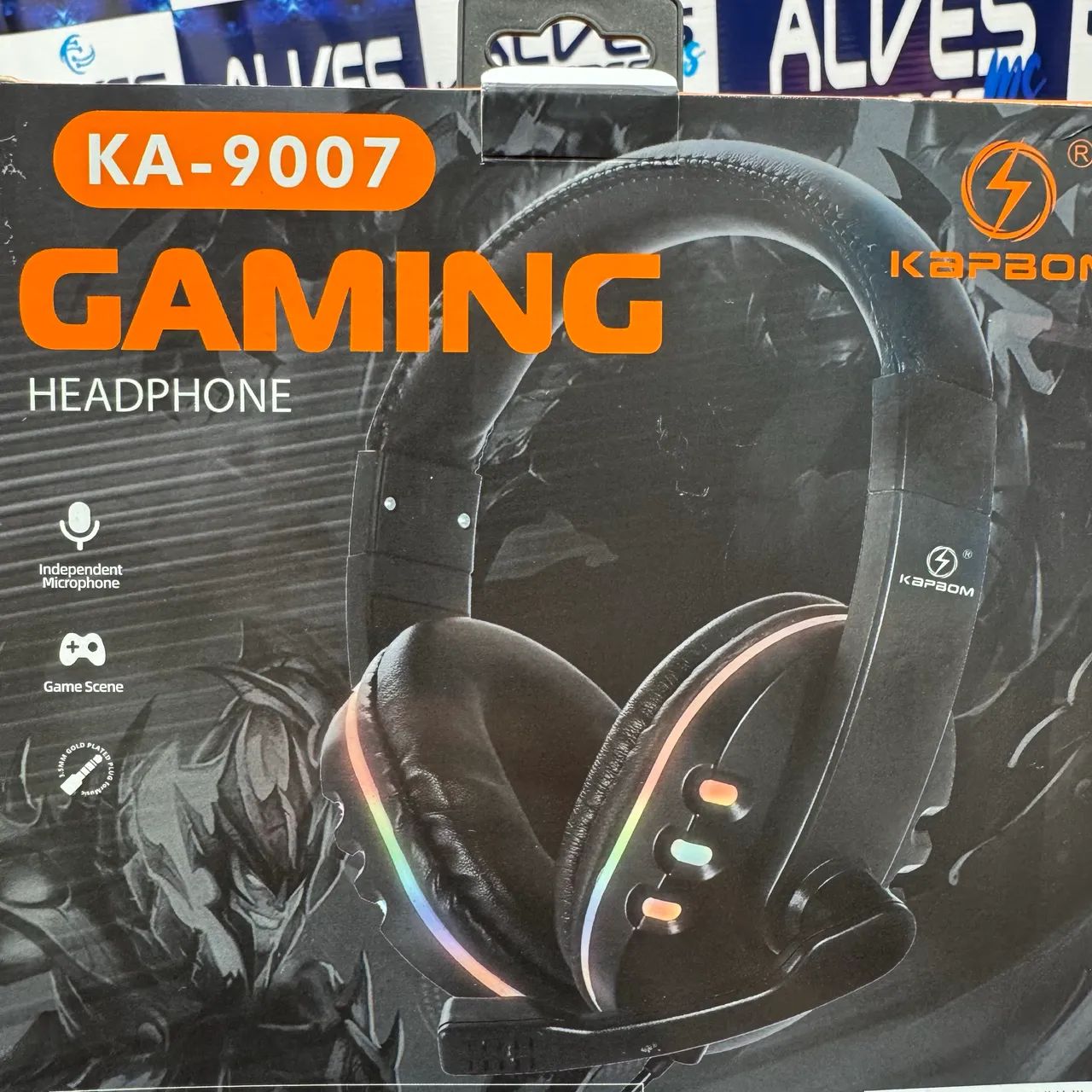 Fone gamer USB com Led  - Foto 2