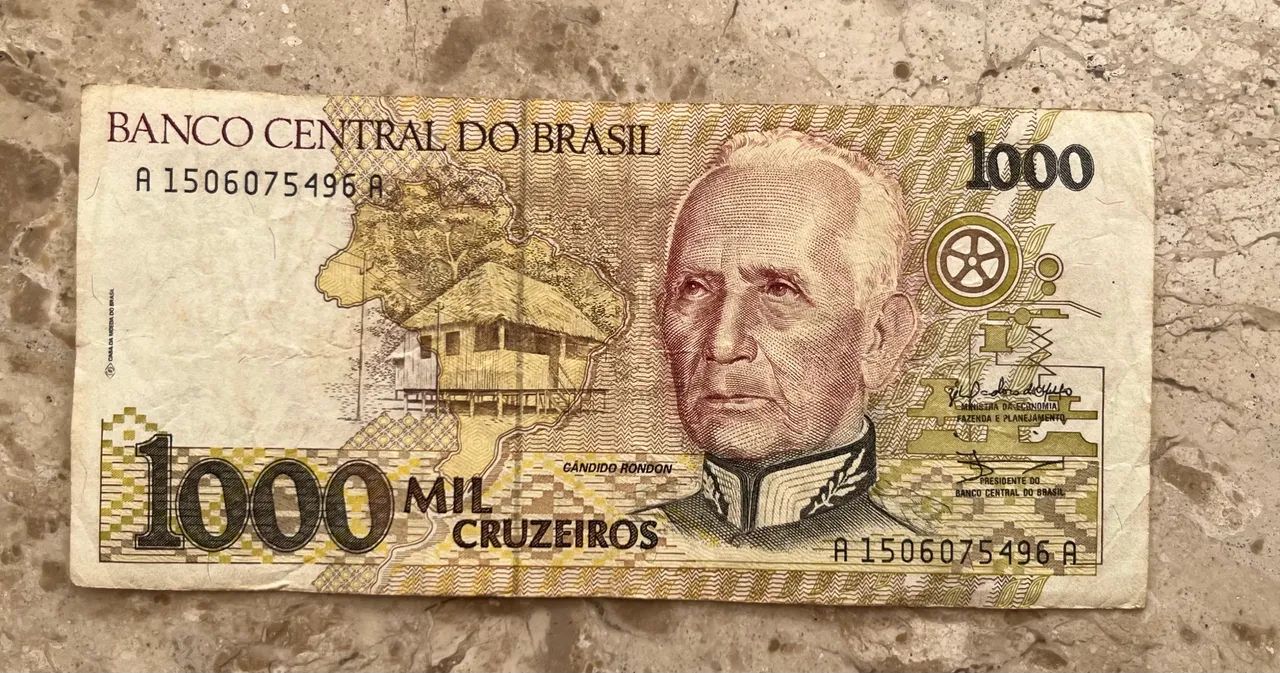 Cédula de 1000 Cruzeiros