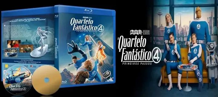 QUARTETO FANTASTICO PRIMEIRO PASSOS BLU-RAY M - Foto 2