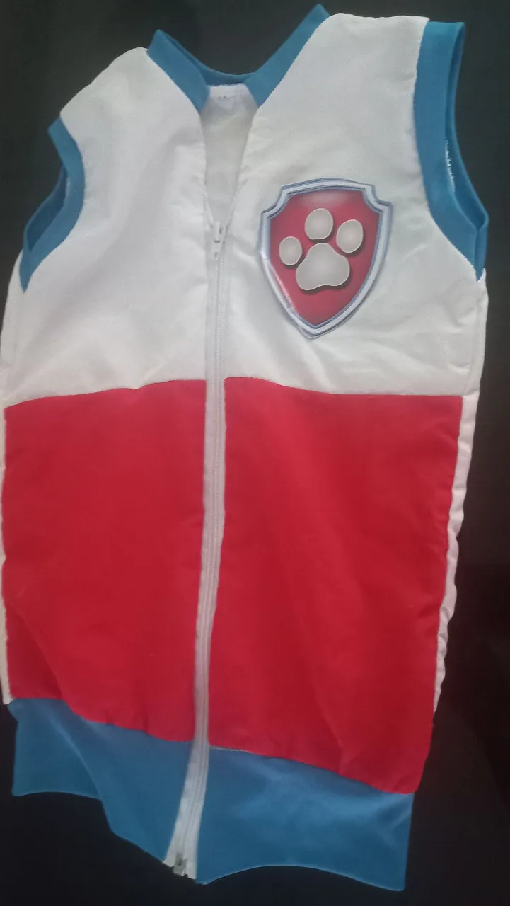 Colete do Ryder da Patrulha Canina