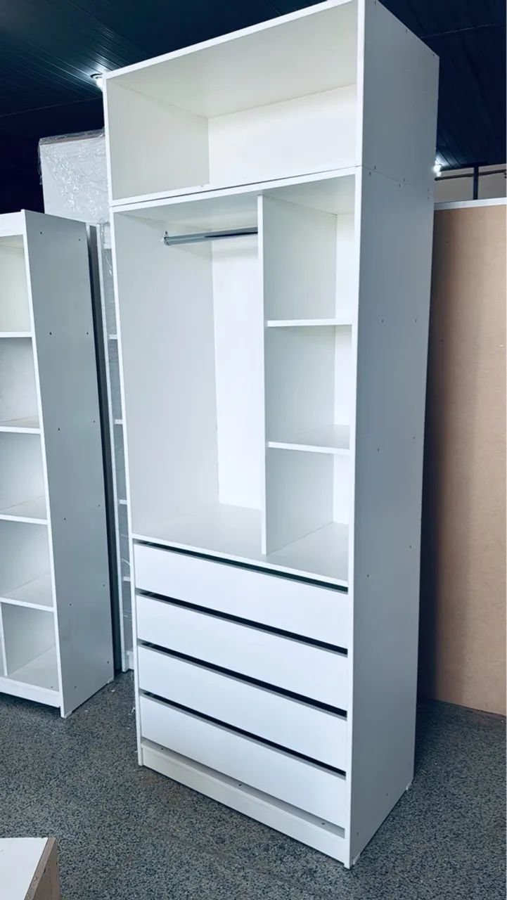  CLOSET Guarda-Roupa  novo ? % MDF