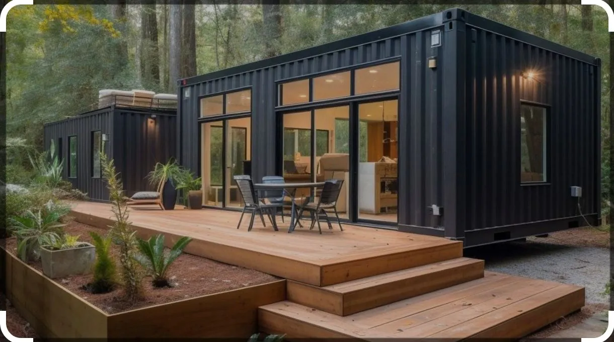 Casa modulada chalé suiço casa container