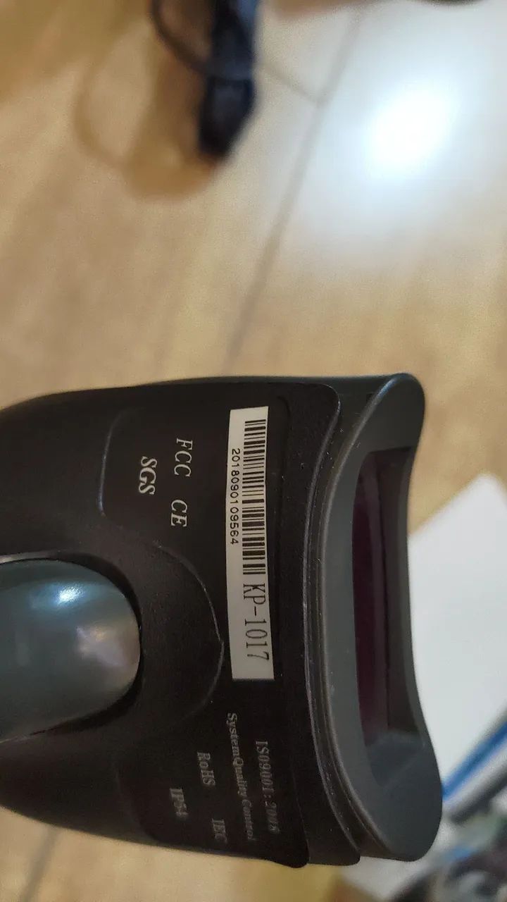 Leitor de Código de Barras KP-1017 USB com fio - Seminovo - Foto 4