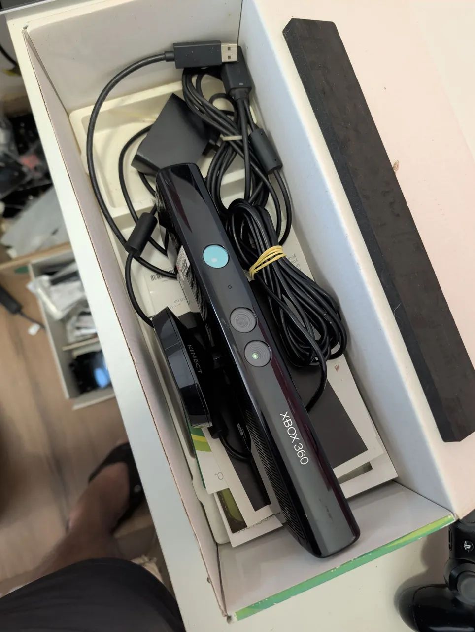 Kinect Xbox 360 na caixa  - Foto 3