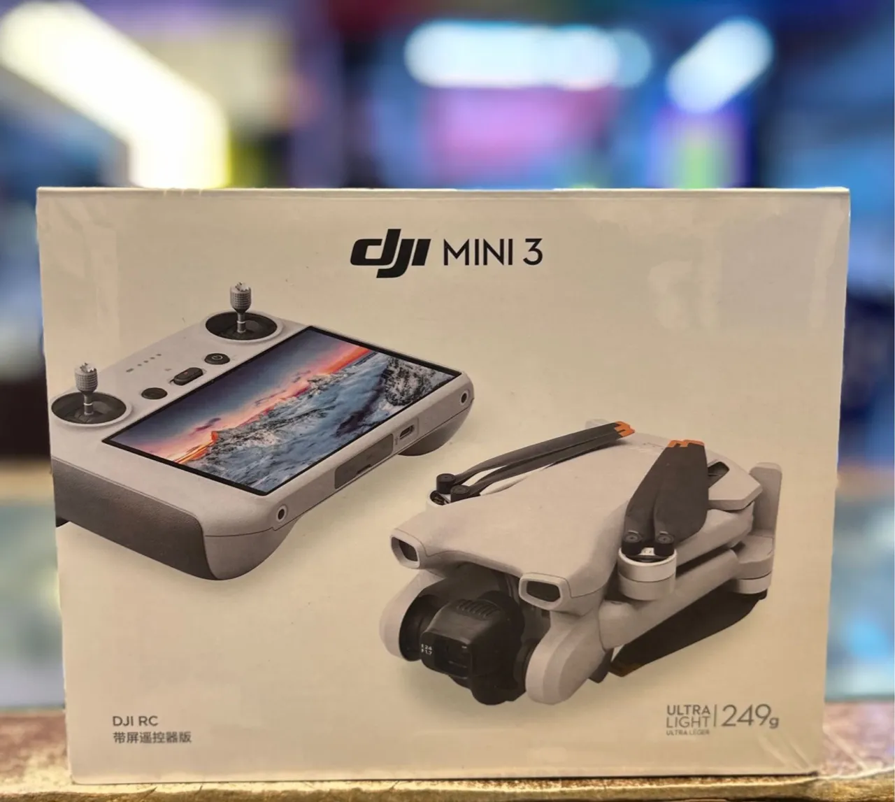 Drone Dji Mini 3 com tela Novo Lacrado NF