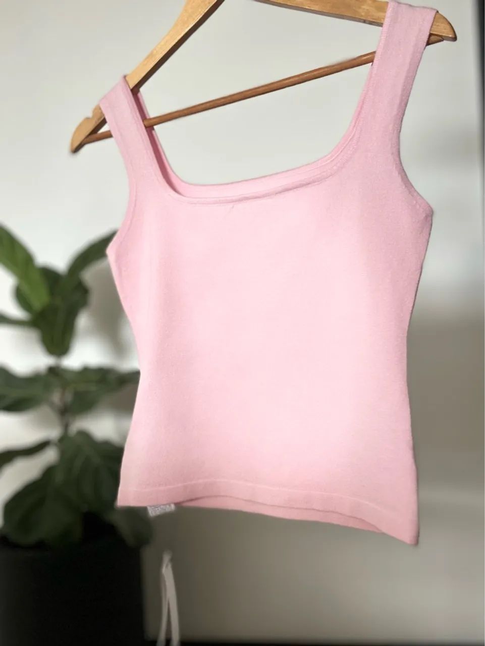 Regata de Tricot Rosa M Nova - Foto 3