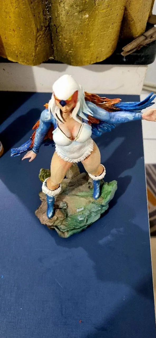 Feiticeira He-man 22x15cm impressão 3d resina  - Foto 3