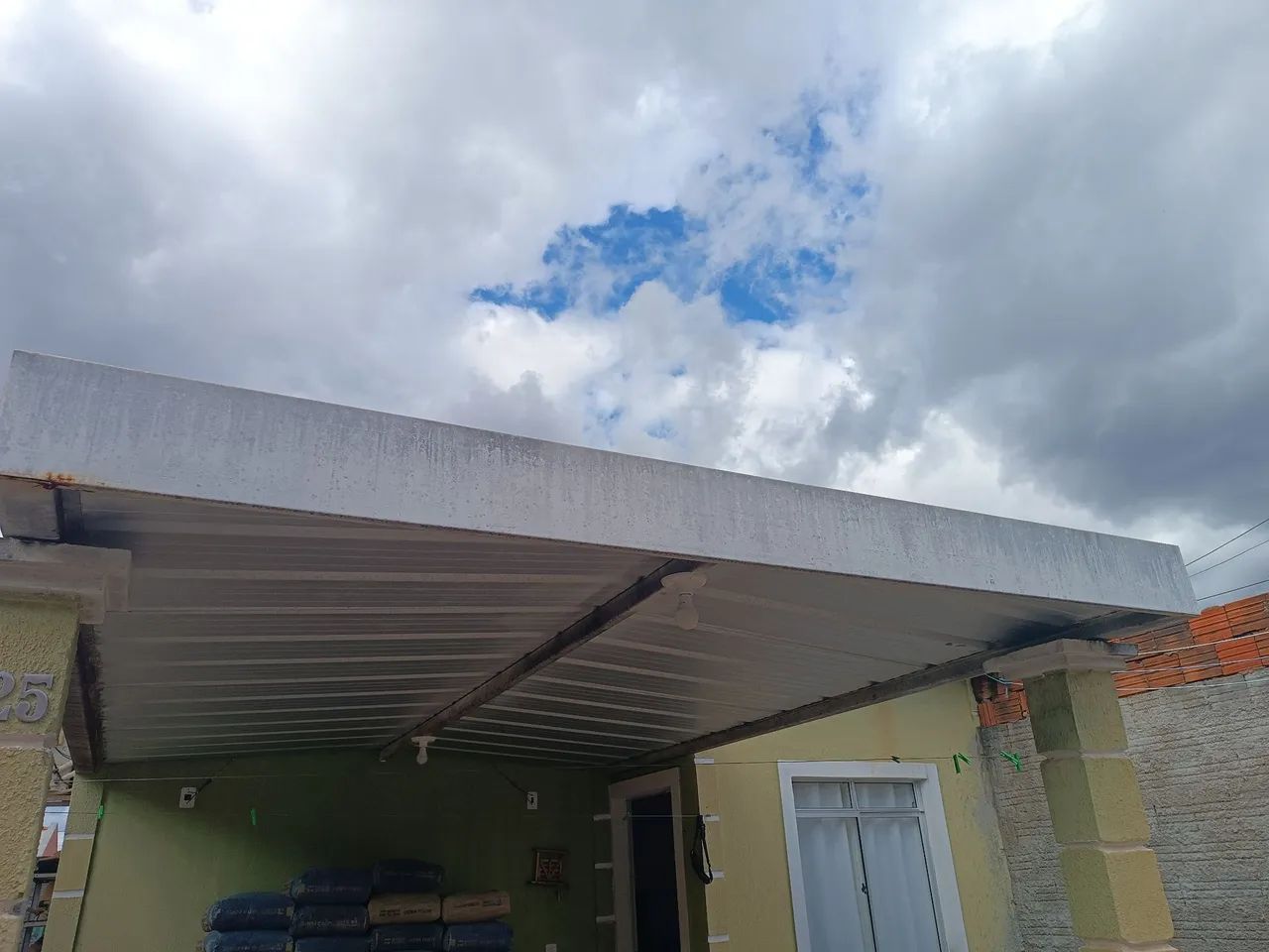 Telhas de zinco