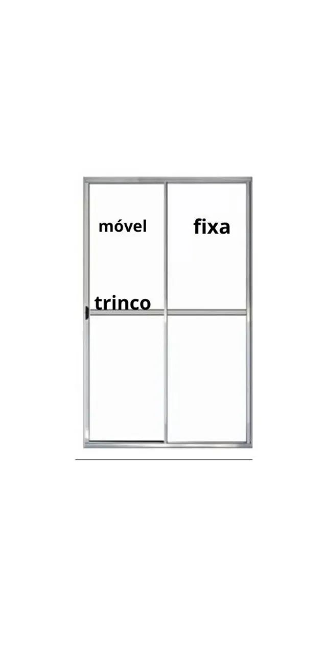 porta balcão sacada 2 folhas linha 20 cor branco 210x120 temos outras medidas