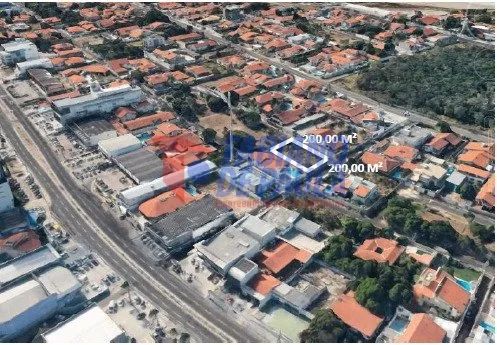 Terreno para locação no Calhau 800m2 com 3 frentes