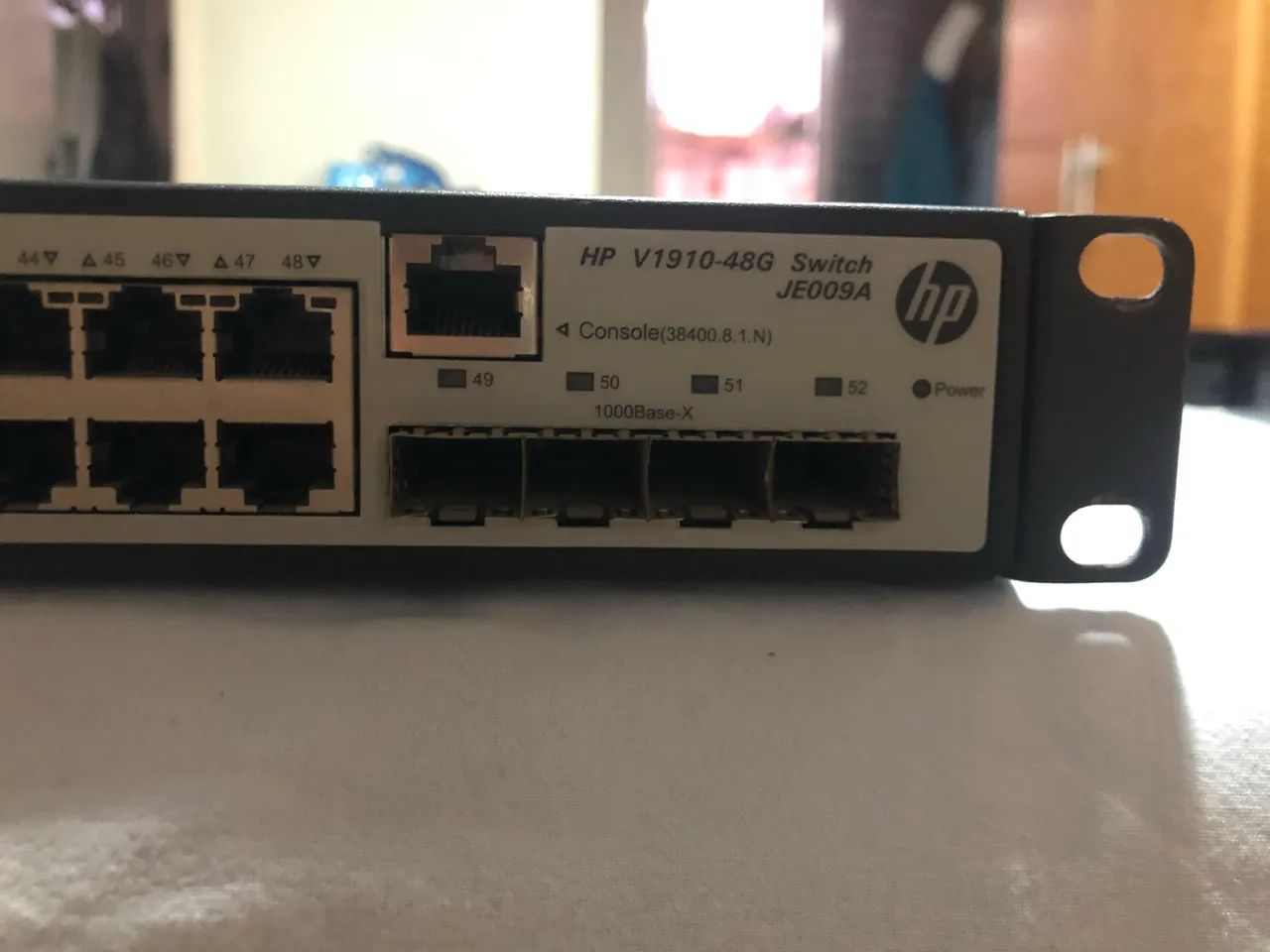 Switch HP JE009A-V1910-48G 48 Portas Gigabit 