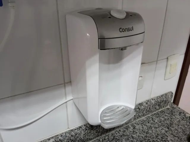 Purificador de água em Plástico Branco 30 cm x 18 cm x 12 cm - Foto 2