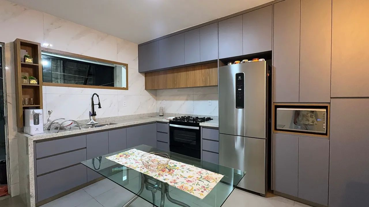 Armários de cozinha planejados modernos - Foto 2