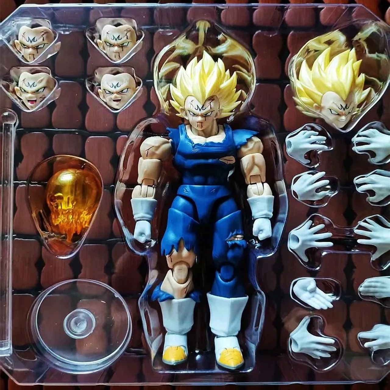 Majin Vegeta Super Saiyajin black hole tk versão B - Foto 4