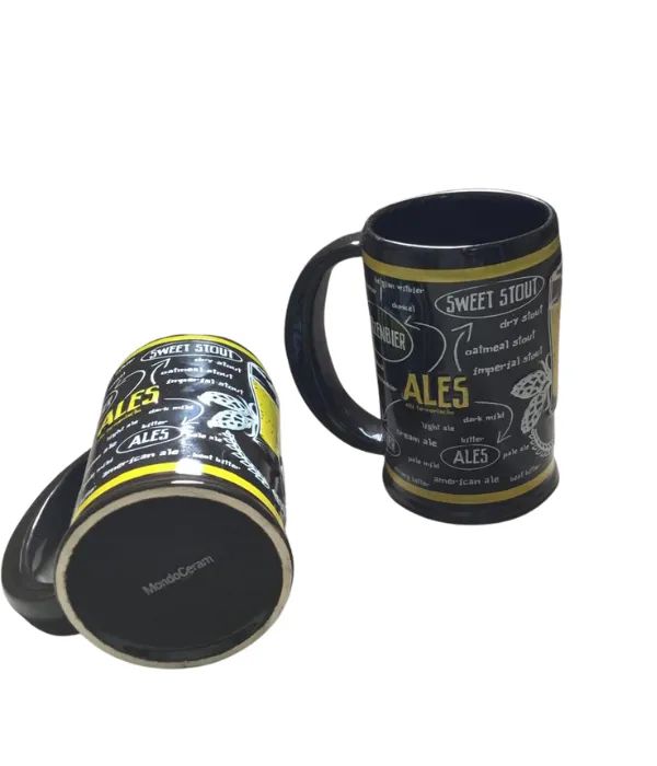 Kit 02 Canecos Ceramica 400 ml - Voguel - Ceraflame  - Foto 2