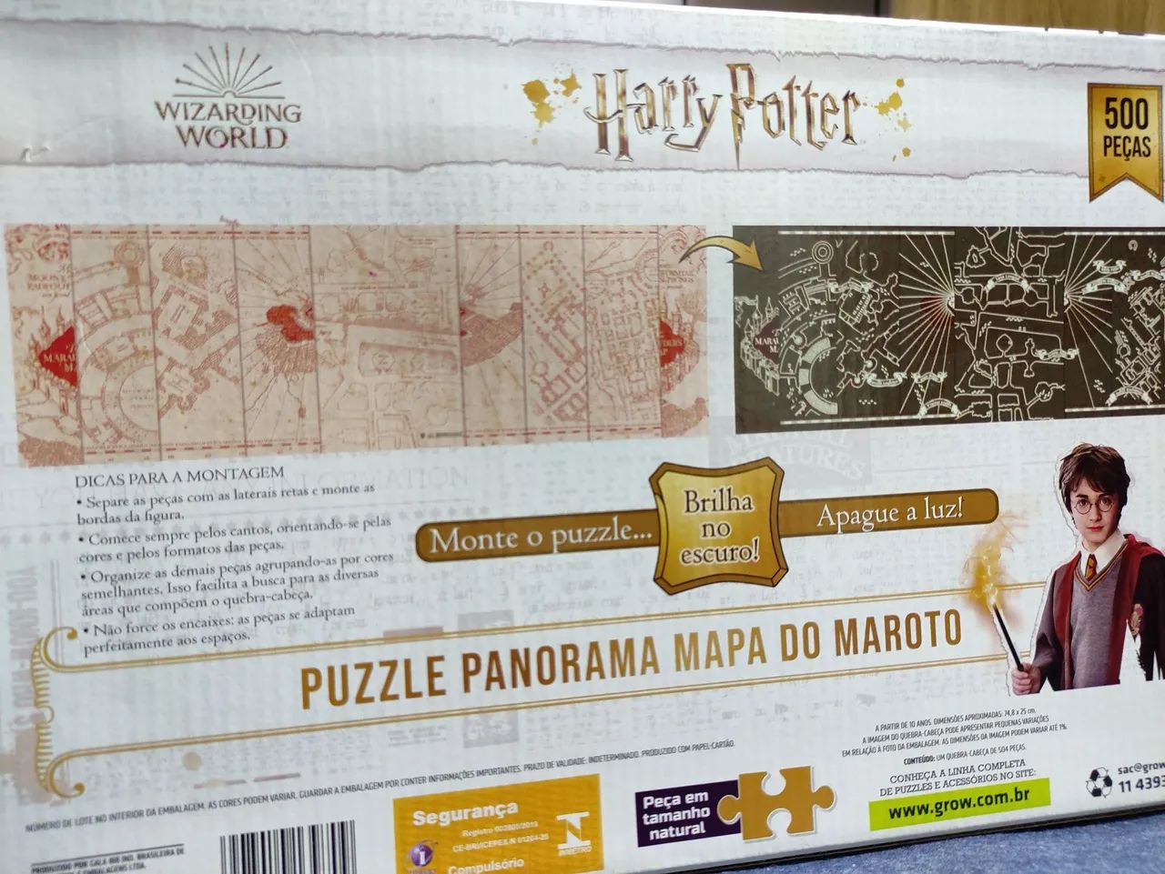 Quebra cabeça - Harry Potter lacrado - Foto 2