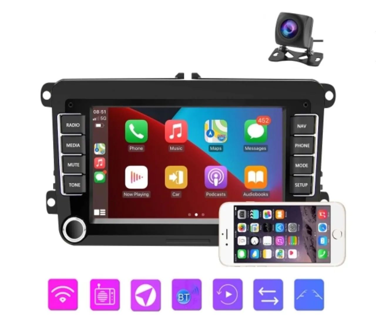 Multimídia Android car a3040