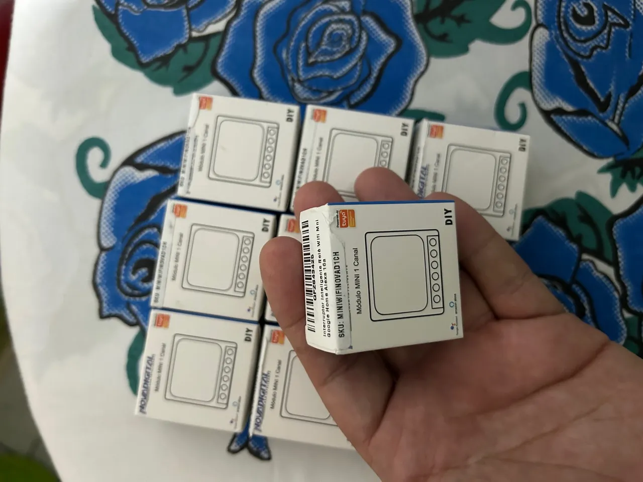 Interruptor Inteligente WiFi Mini 1 Canal - Casa Inteligente