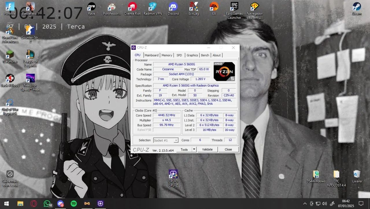 Pc gamer AMD Ryzen 5 completo - Foto 6