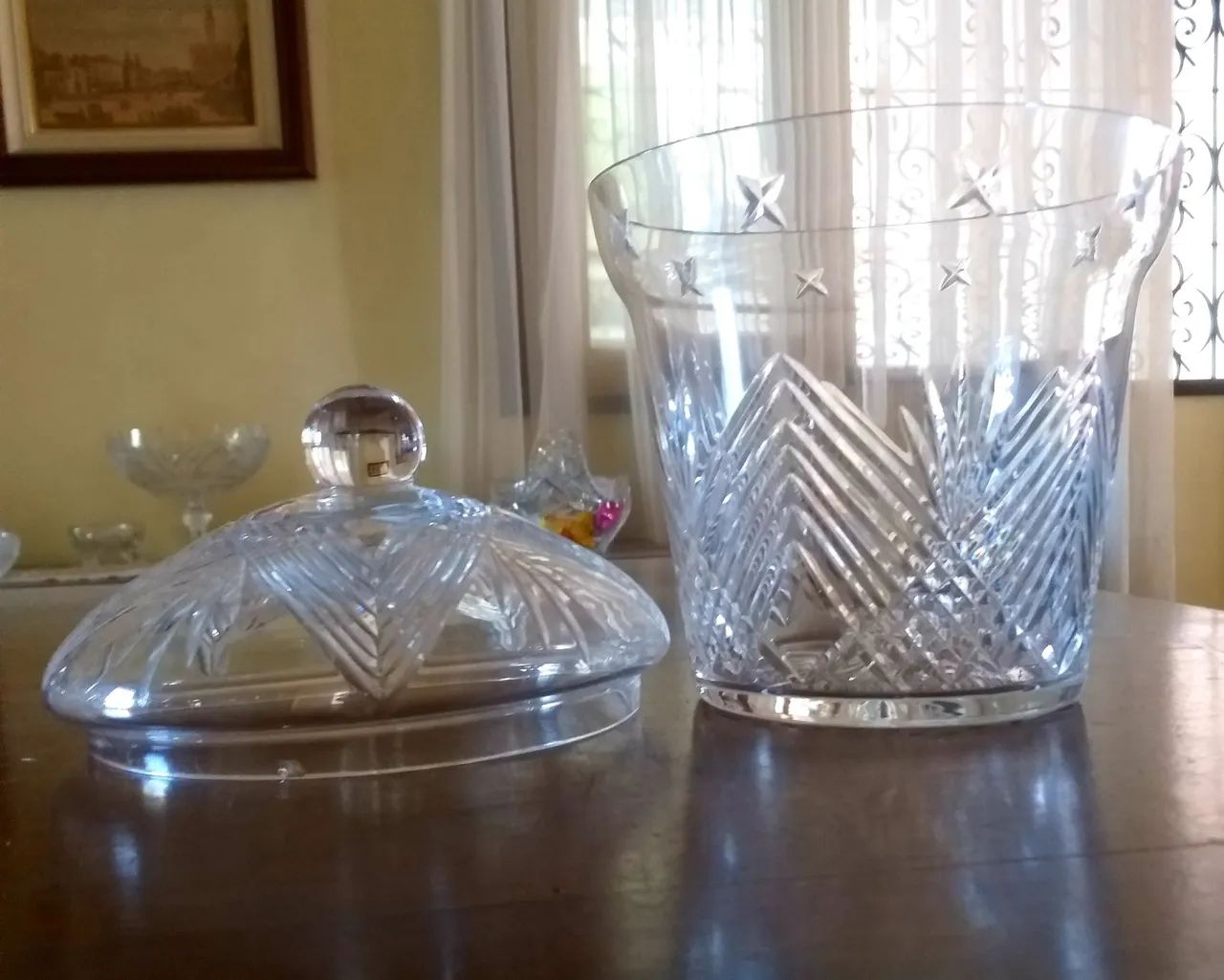 Compoteira Cristal lapidado - Foto 3