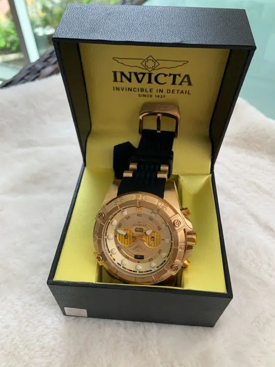 Lindo Relógio Invicta Masculino Star Wars - Edição Limitada Original Novo ! - Foto 3