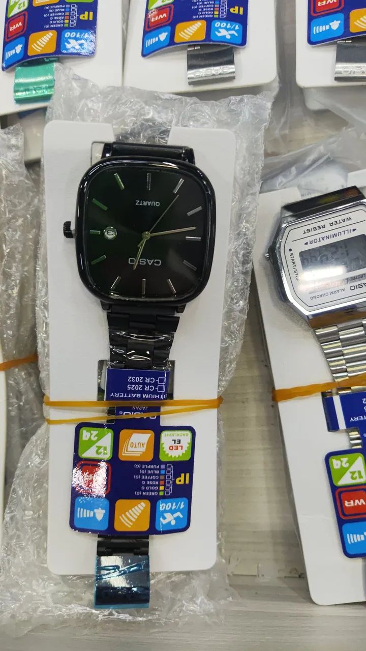 Relógio Casio Preto Vintage  - Foto 2