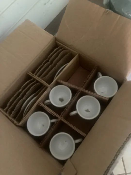 Jogo de café 12 peças  - Novo