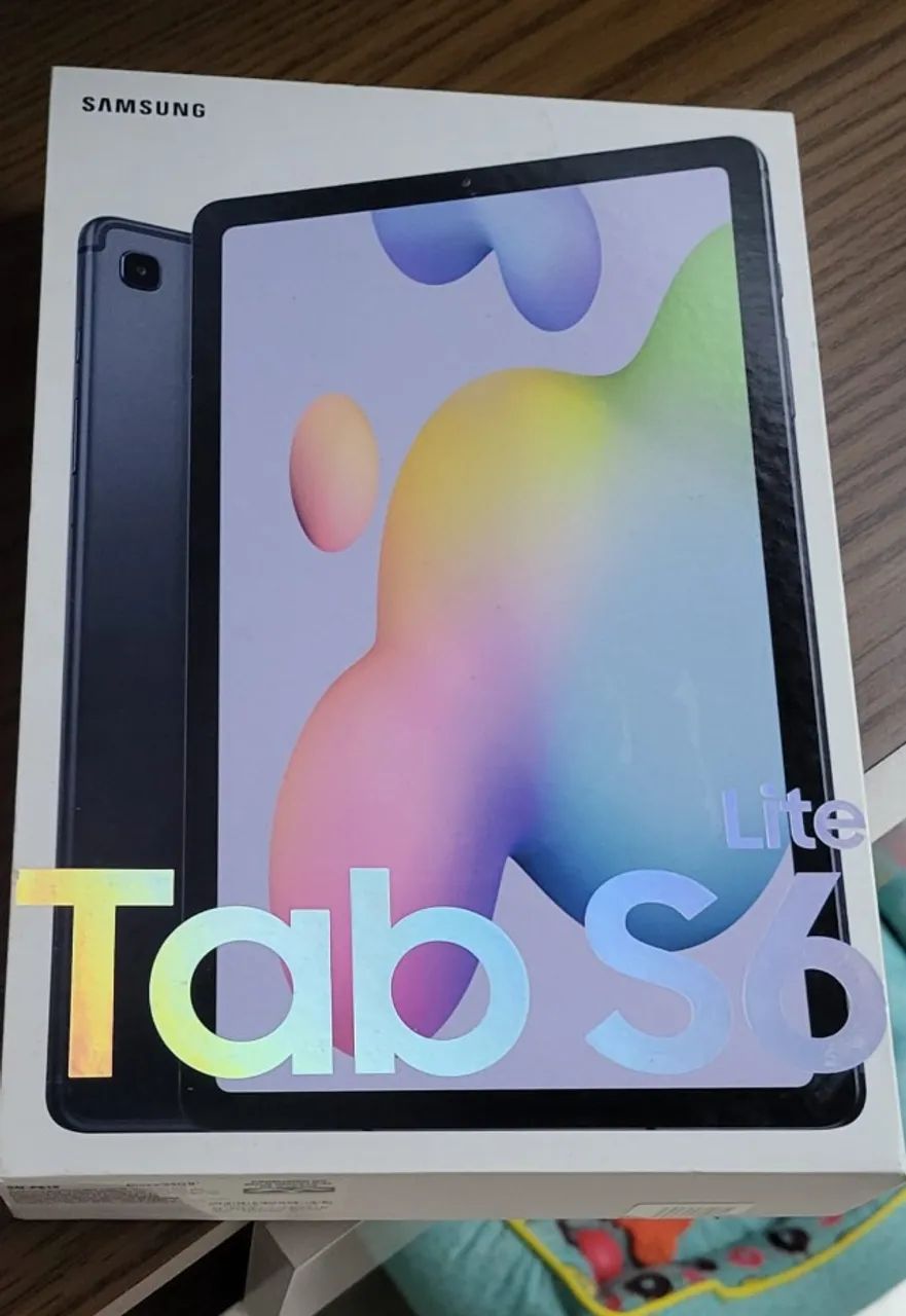 Samsung Tab S6 Lite 64 Gb zero na caixa completo. Aceito cartão
