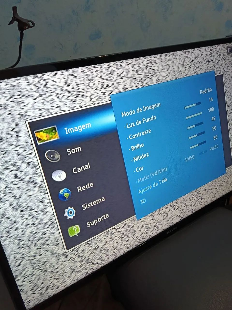 TV Samsung Led 3D 40 pol Funcionando