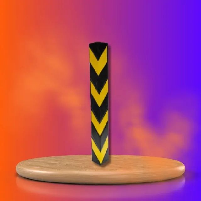 Protetor em Borracha de Quinas de Colunas de Vagas de Garagem