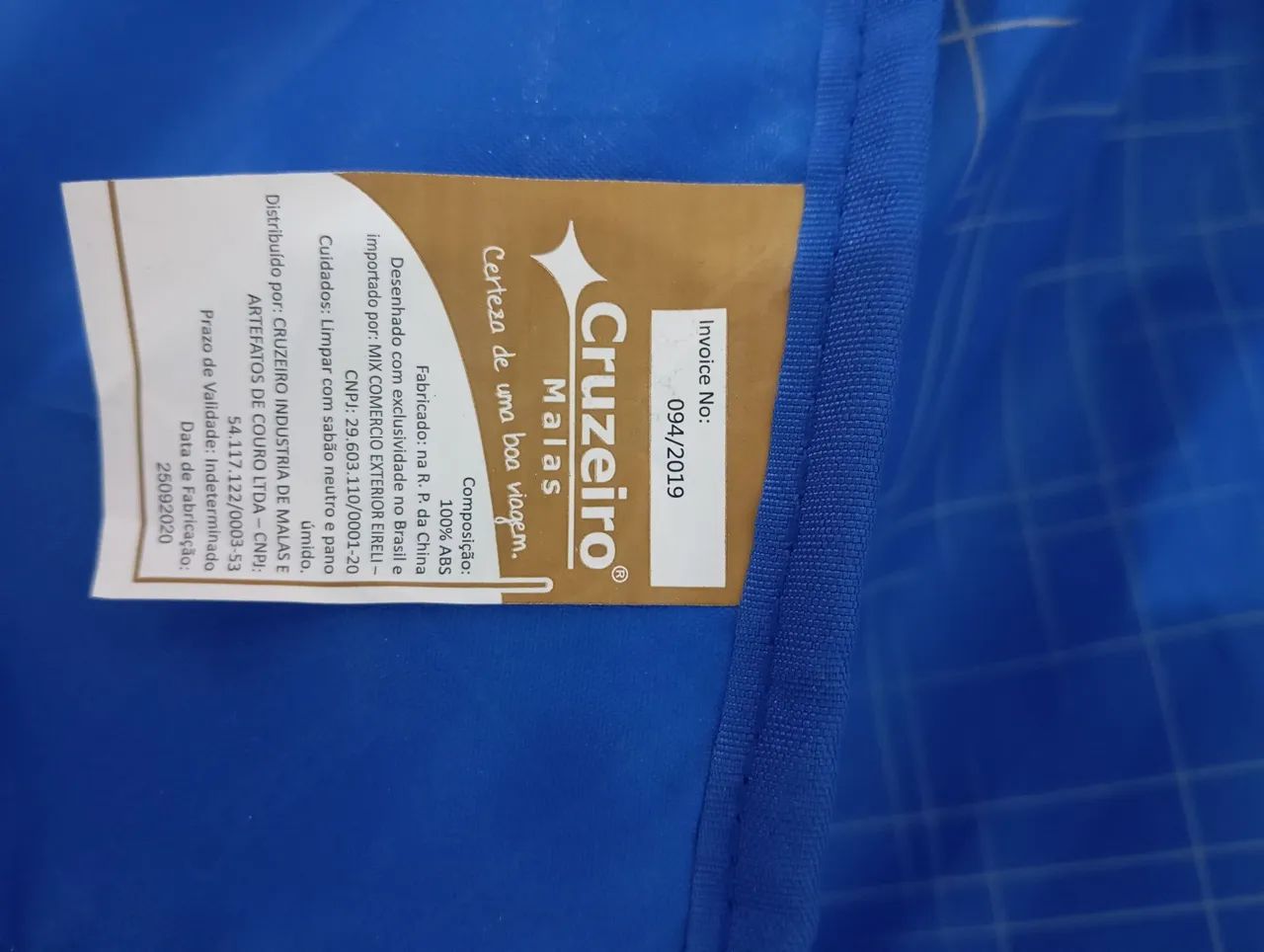 Mala de Viagem Grande, Cruzeiro, 32Kg - Foto 3