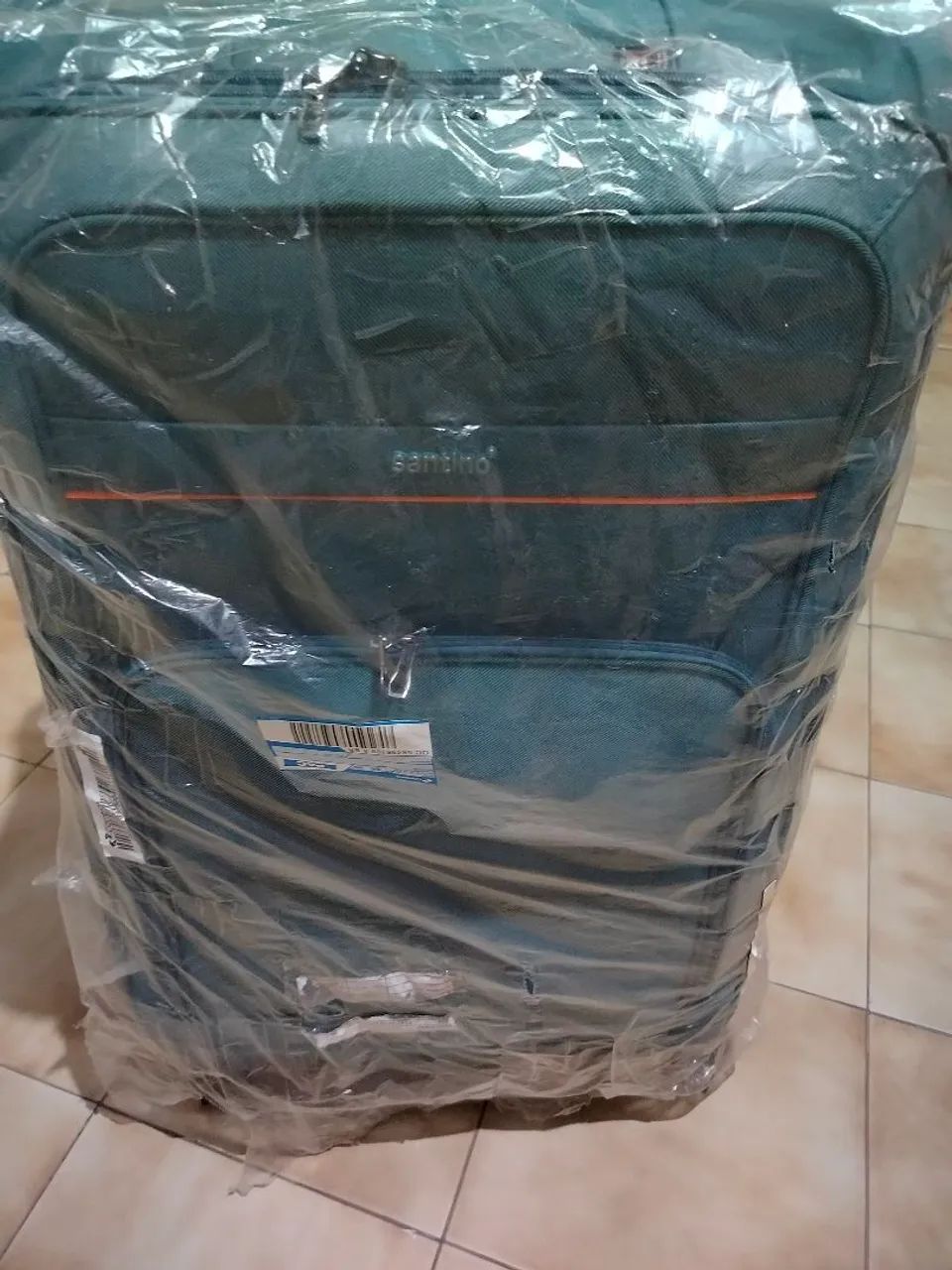 Mala de Viagem Santino Azul - Foto 4