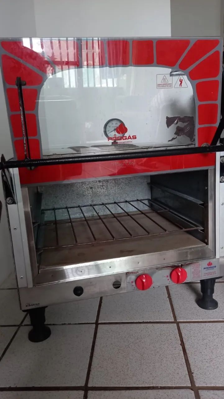 Forno de Pizza - Progás - 40cm - Pedra Refratária - Foto 5
