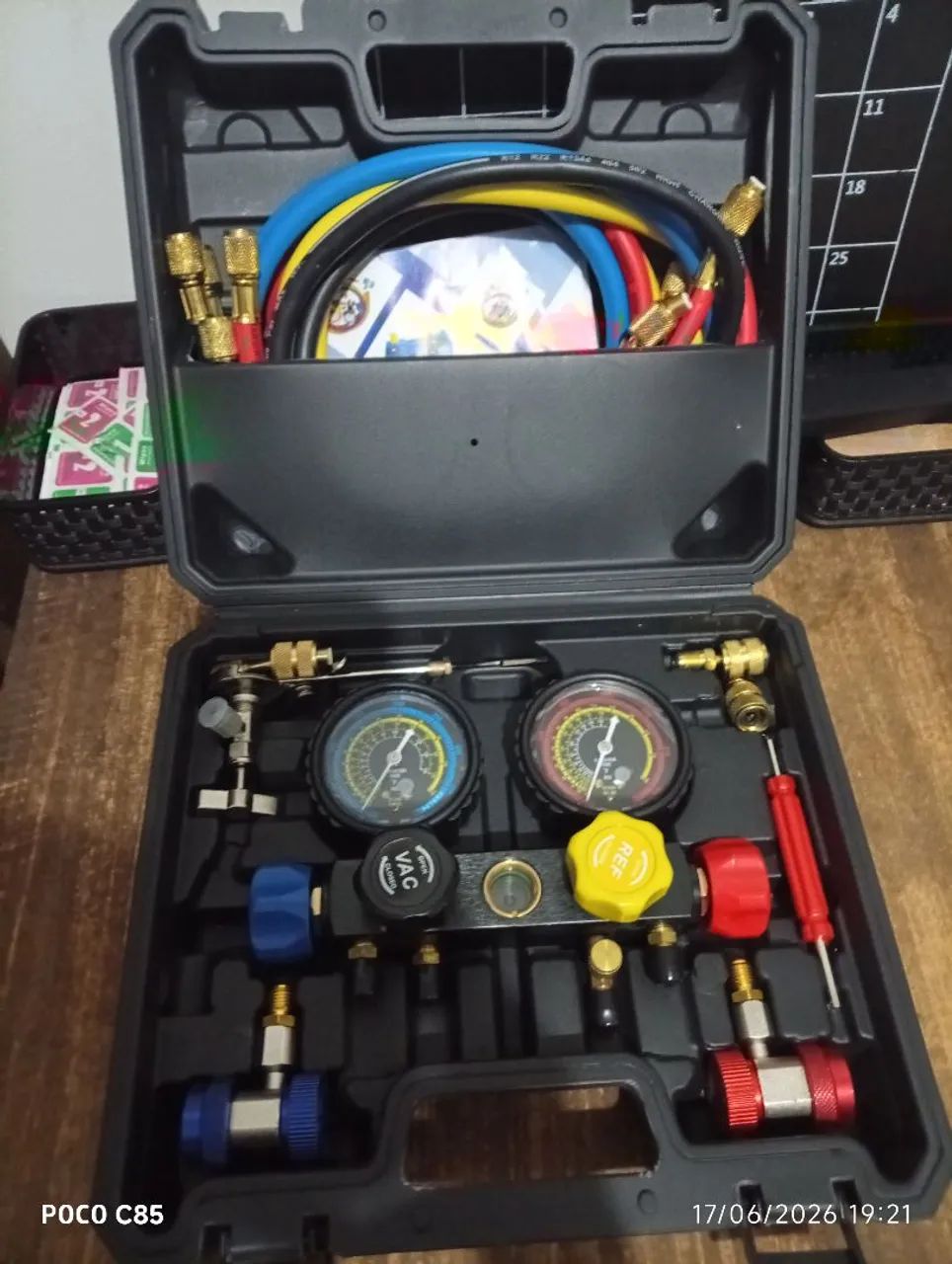 Kit bomba de Vácuo Refrigeração automotiva  - Foto 2